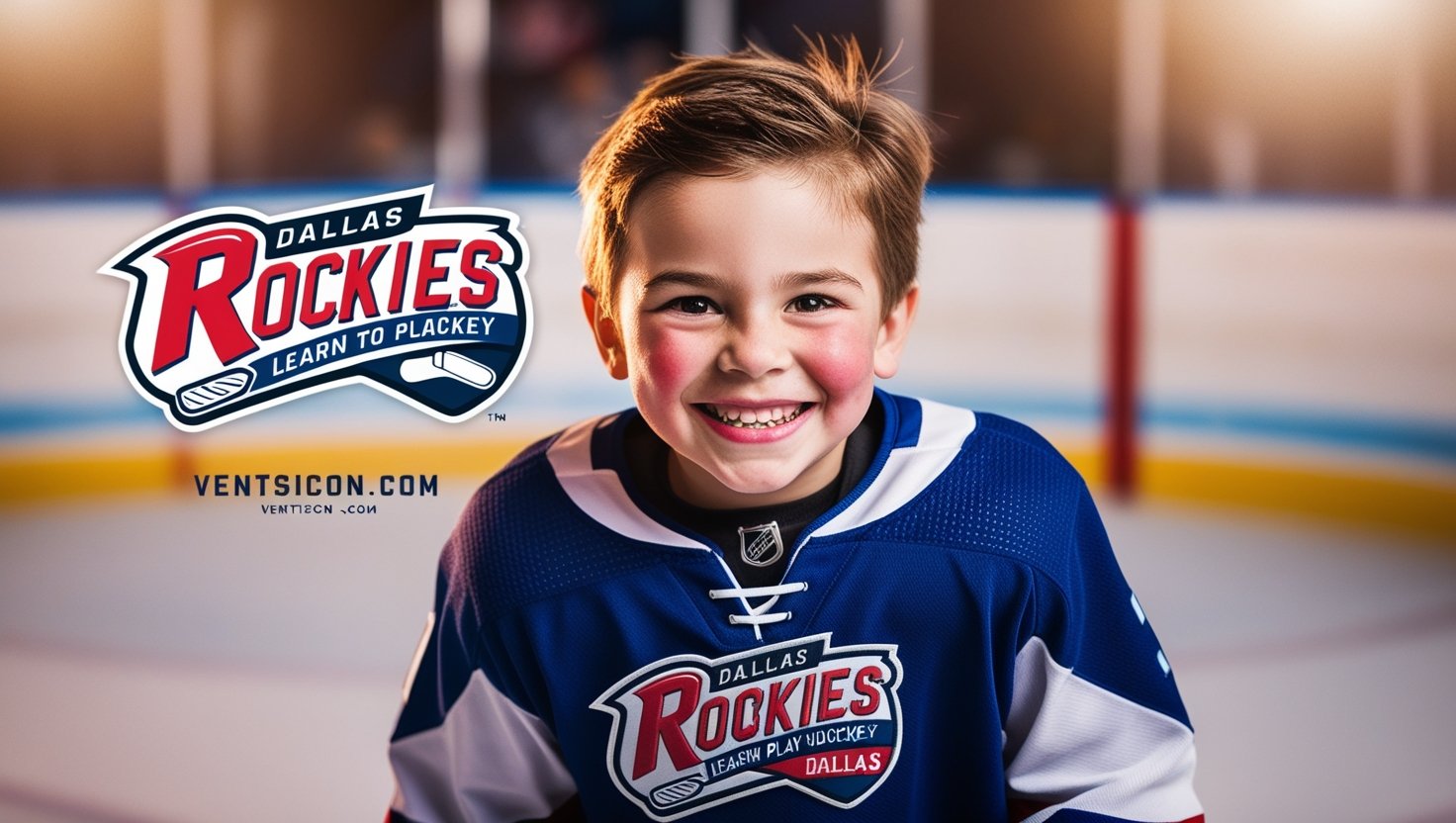 Rookies Learn to Play Hockey Dallas Logo SVG