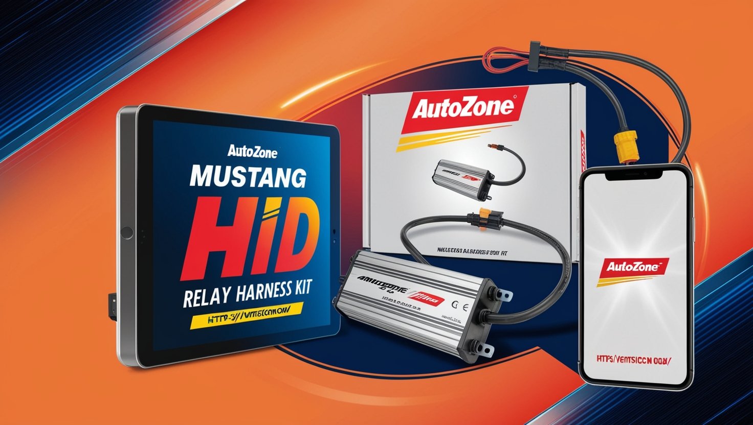 Autozone Mustang HID Relay Harness Kit Nearby Sale