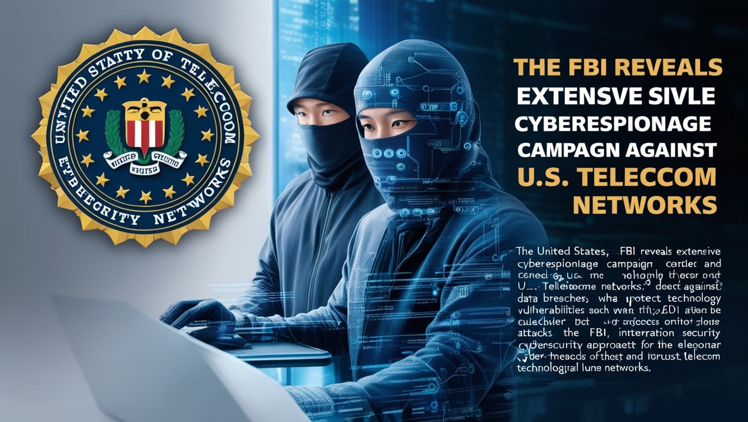 FBI Reveals Extensive Cyberespionage Campaign Against U.S. Telecom Networks