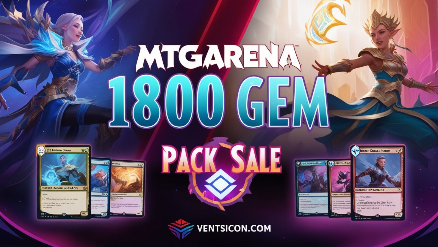 MTGArena 18000 Gem Pack Sale